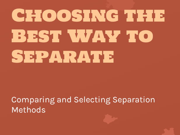Choosing the Best Way to Separate