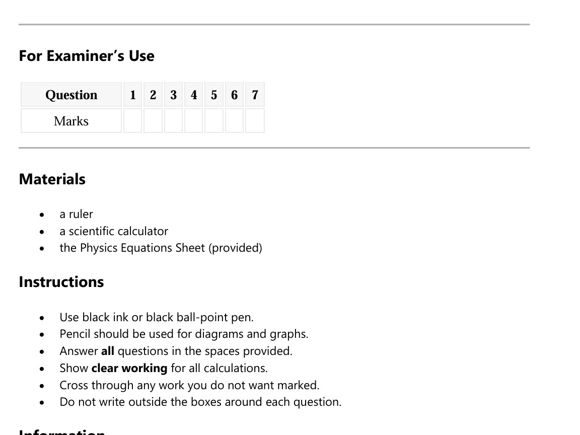 2026 Predicted Paper Bundle, AQA Combined Science  Paper 1