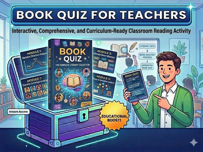 Book Quiz – A Unique Twist on Literary Knowledge (with Tiebreaker)