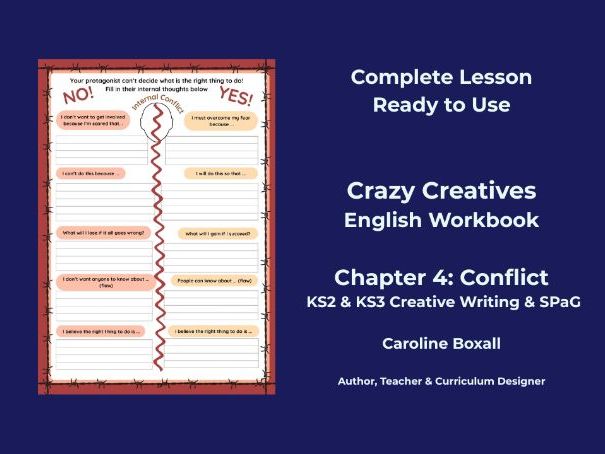 Crazy Creatives: Writing Conflict (Chapter 4)