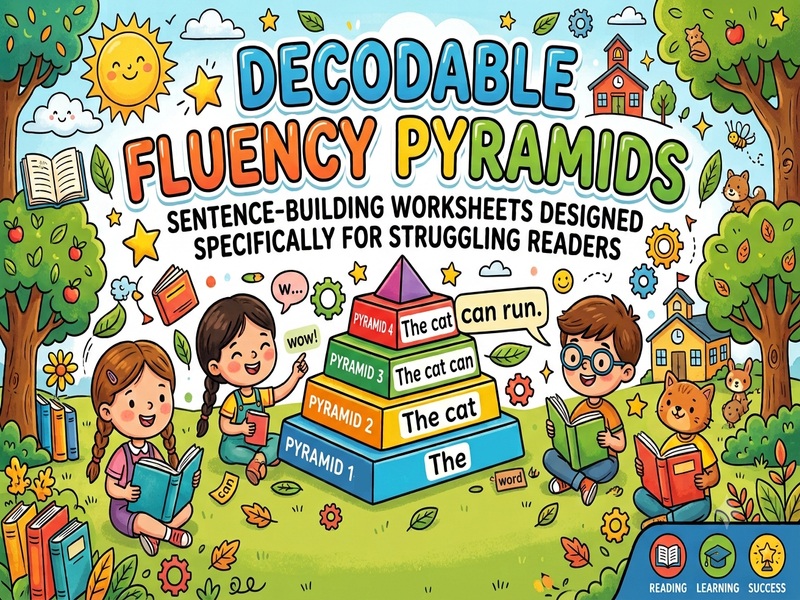 Decodable Fluency Pyramids