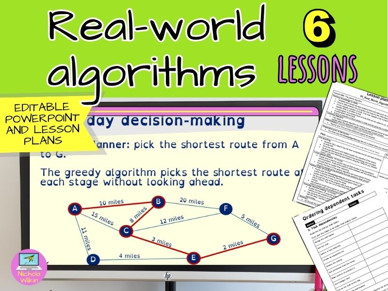 Real-world algorithms with Python recap activities