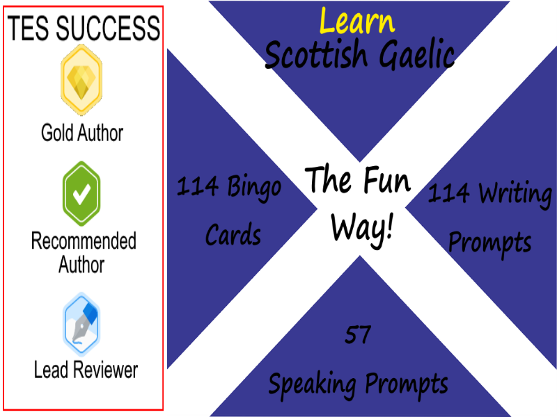 Learning Scottish Gaelic The Fun Way! - Bundle