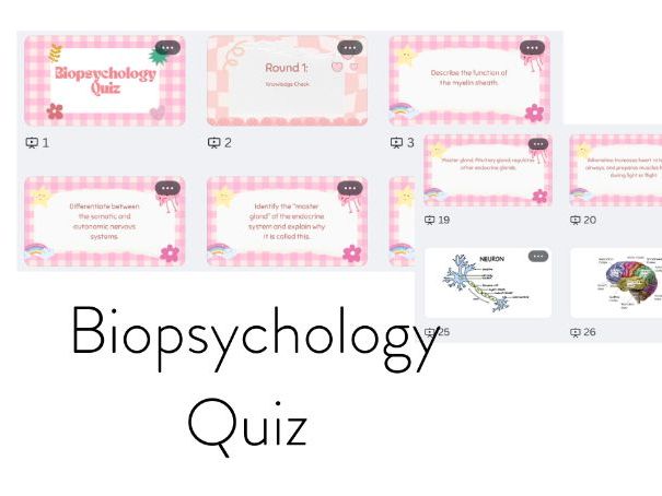 AQA Biopsychology Quiz