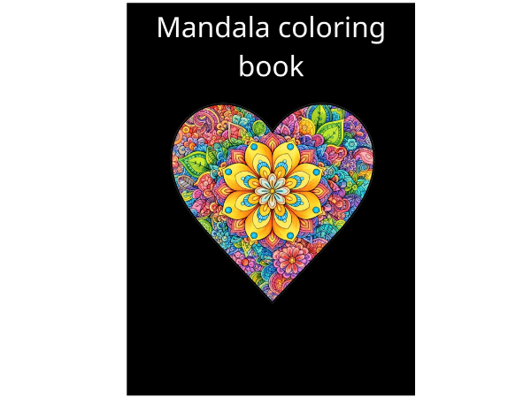 Mandala coloring book