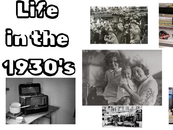 Life in the 1930s Jigsaw Learning Bundle
