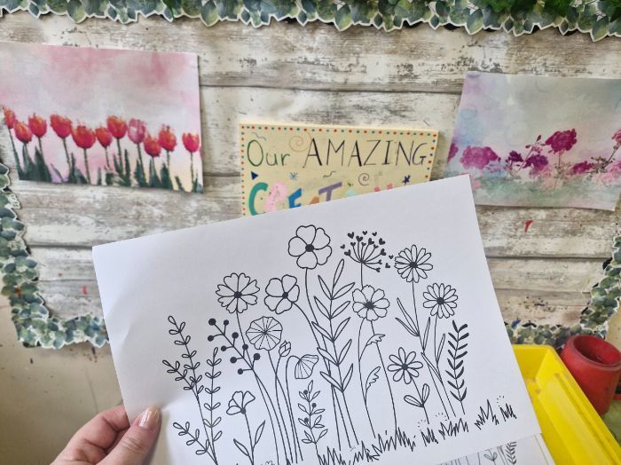 Spring painting