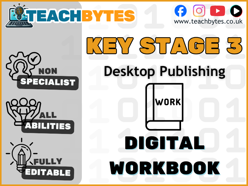 KS3 Desktop Publishing Digital Workbook