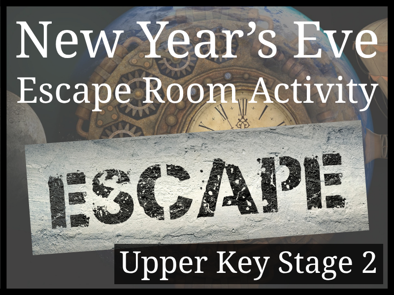 New Year's Eve Escape Room Activity