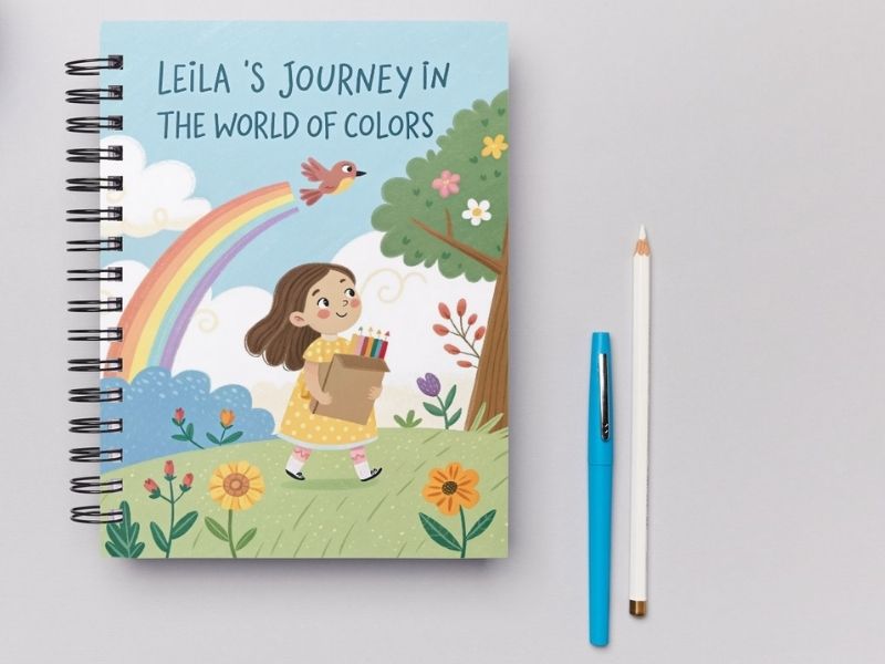Story - Leila’s Journey in the World of Colors - Color and Read Questions
