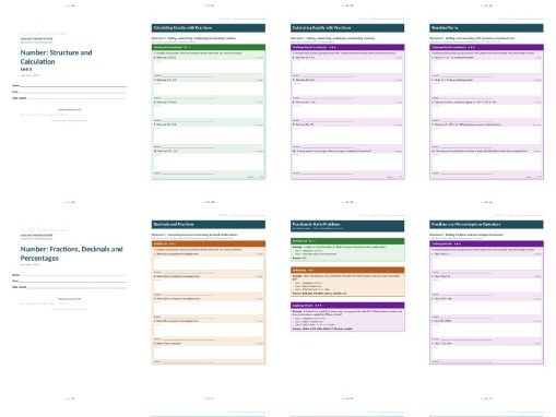 AQA Unit Award Scheme Maths 113711: Primes, Factors, HCF & LCM – SEN Workbook