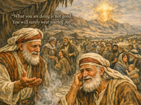 0087 BIBLE VISUAL REGISTER   EXODUS 18     WHY DID MOSES PICK JUDGES???