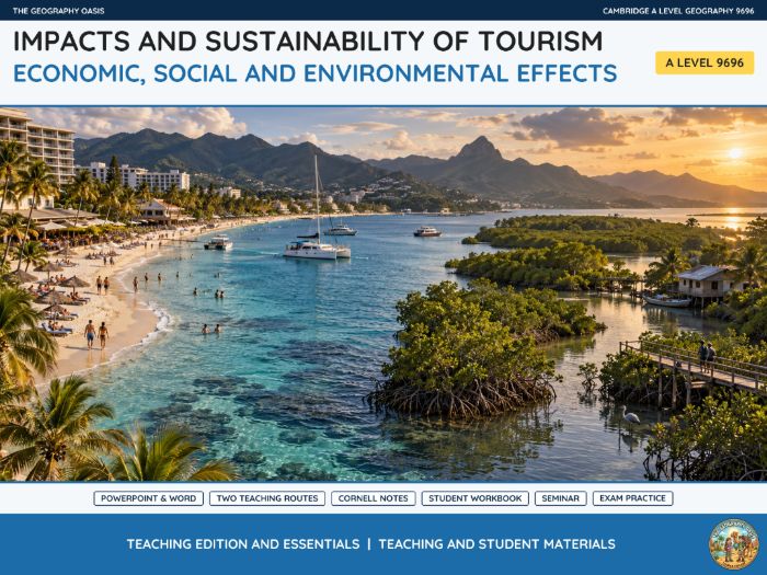 Impacts and Sustainability of Tourism | Cambridge A Level Geography 9696