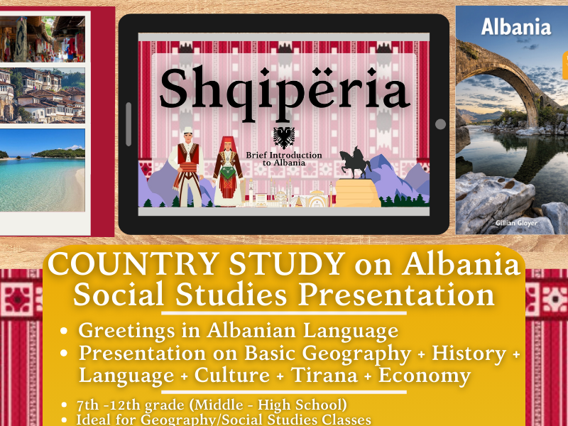 Country Study Presentation on Albania - Balkans - Southern Europe