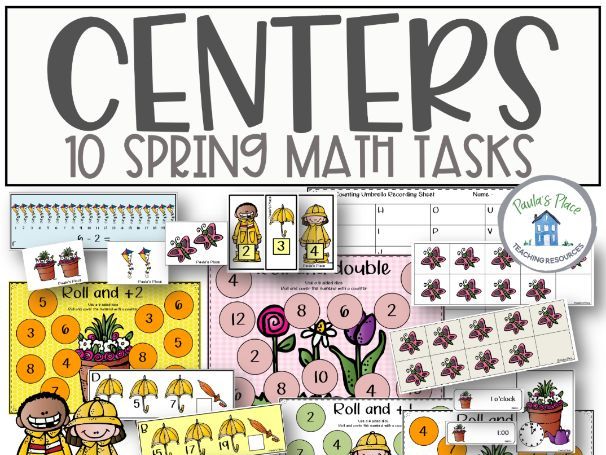 Maths Centres - Spring Theme