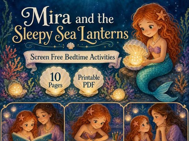 Screen Free Bedtime Activities Pack