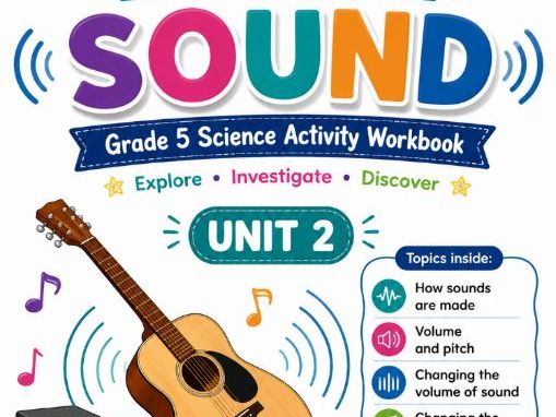 Grade 5 Science Sound Activities | Unit 2 Printable Workbook