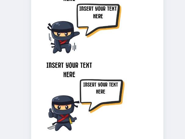 Desk Ninja – Clean Desk Compliment Cards