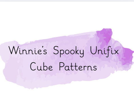 Winnie's Spooky Unifix Cube Patterns