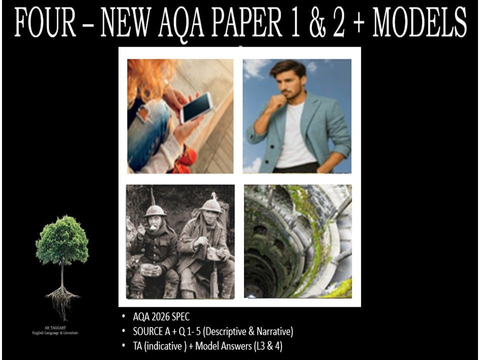 FOUR - NEW AQA PAPER 1 & 2 | 2026 FULL MOCK | MODELS