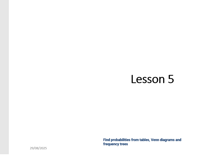 COMPLETE Probability KS3/KS4