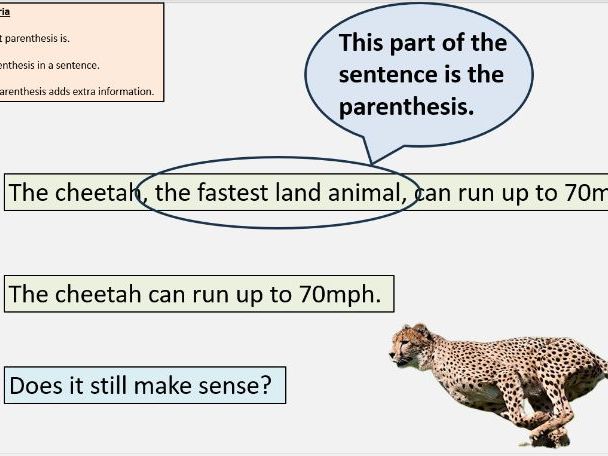 Year 6 Parenthesis Unit - Brackets, Commas & Dashes | Writing Assessment Ready (5 Lessons + WAGOLL)