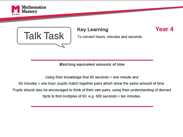 Converting between units of time