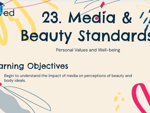 Media & Beauty Standards – Year 8 PSHE Lesson on Body Image and Influence