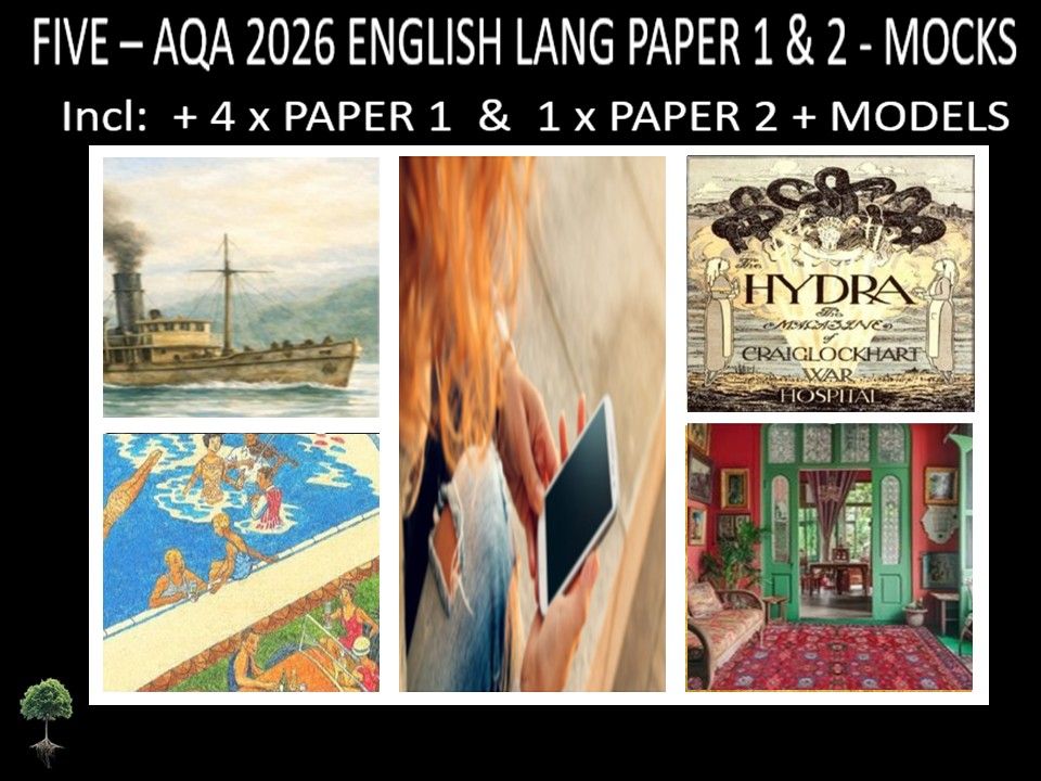 FIVE - AQA PAPER 1 & 2 | 2026 FULL MOCKS | MODELS