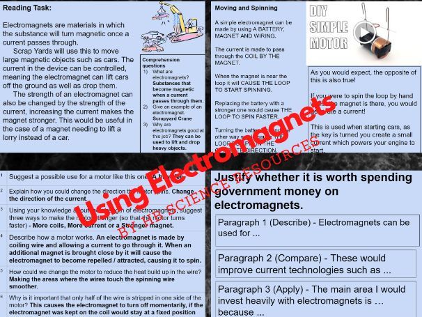 Using Electromagnets