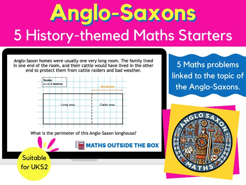 Anglo-Saxon Maths Starters for UKS2
