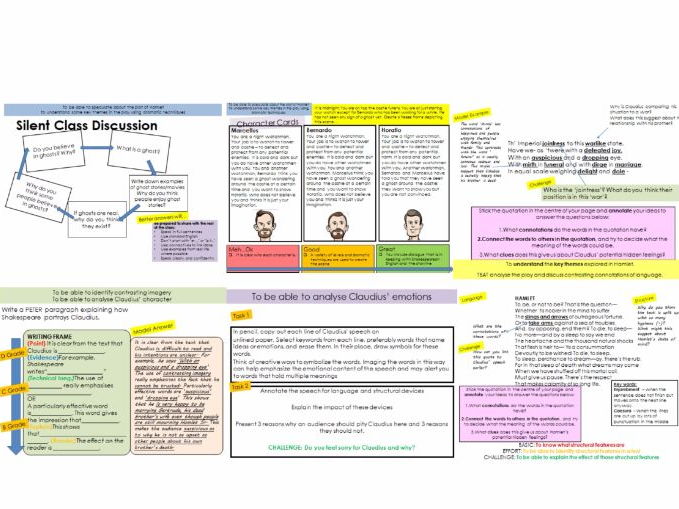 Year 9 Hamlet Complete Unit of Work