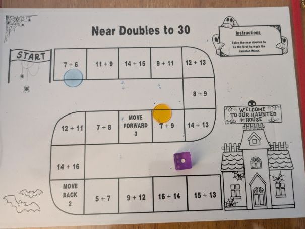 Halloween Near Doubles to 30