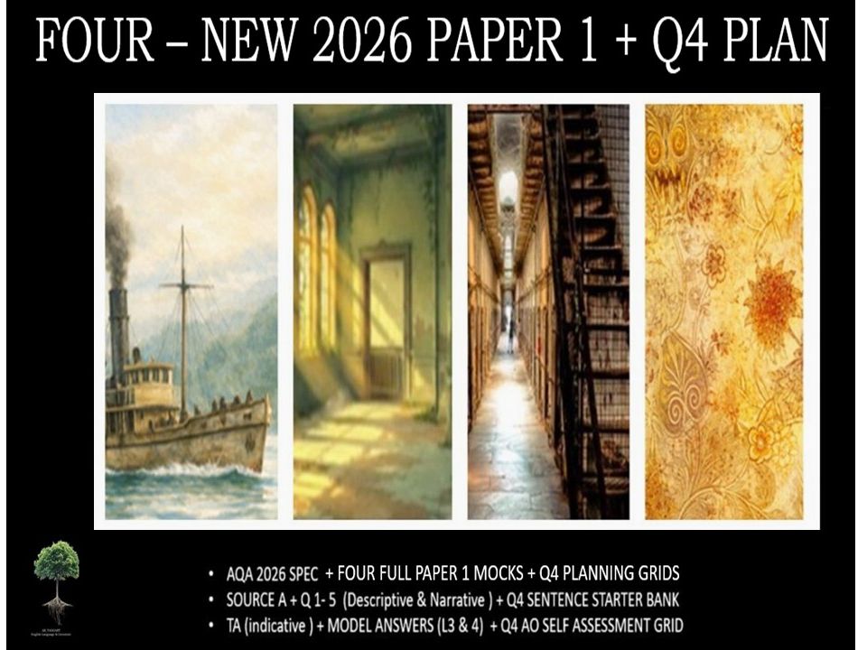 FOUR - NEW PAPER 1 | 2026 FULL MOCK | Q4 PLAN