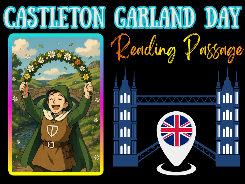 Castleton Garland Day Epic Informational Text & Reading Passage for Kids