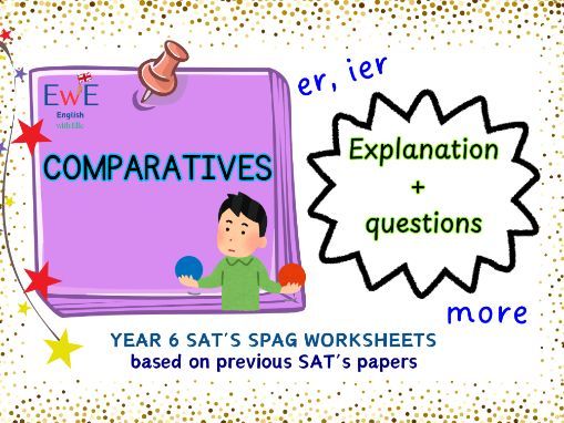 Comparatives worksheet
