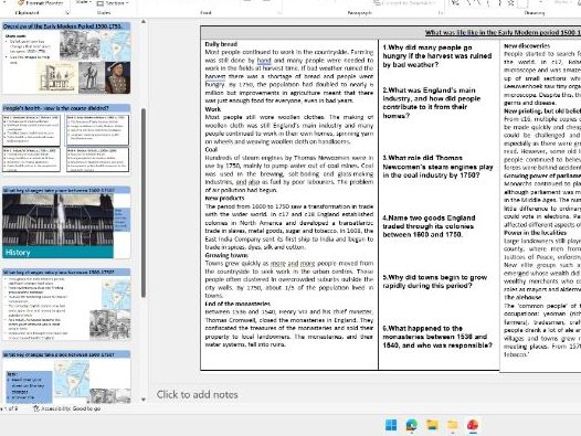 OCR B GCSE people's health early modern lesson 1