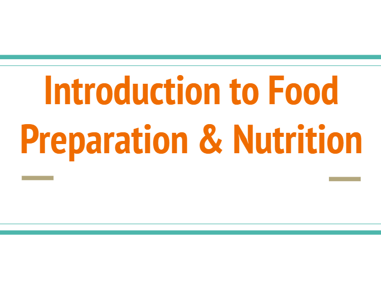 AQA GCSE Food Prep & Nutrition year 10 introduction lesson