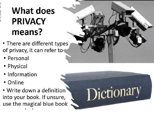 AQA GCSE English Language Structure Development: Privacy, Surveillance & 1984
