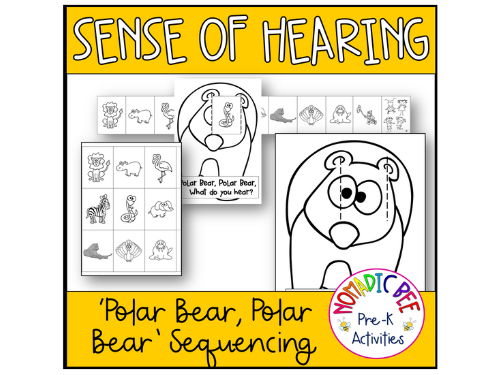 Polar Bear, Polar Bear, what do you hear? Sequencing Activity
