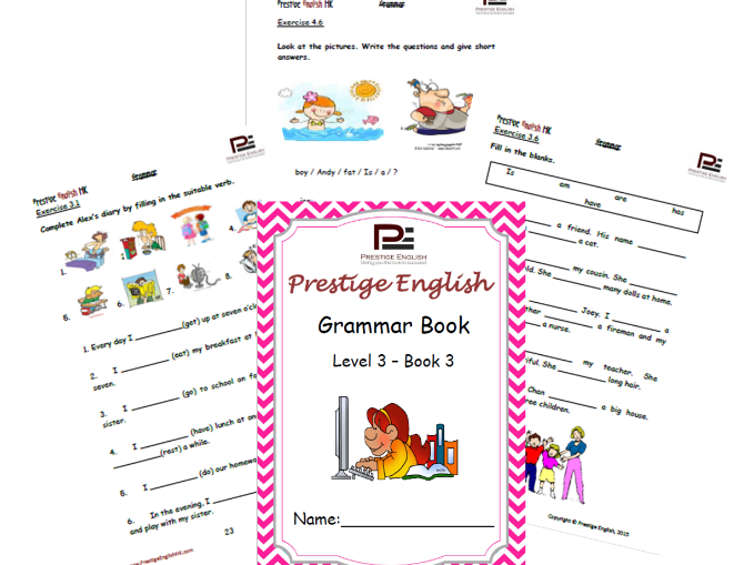 English Grammar Book – Level 3 – Book 3
