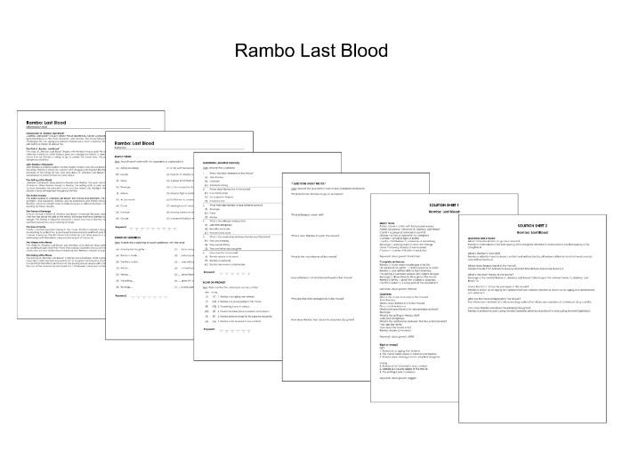 Rambo Transcript The Movie