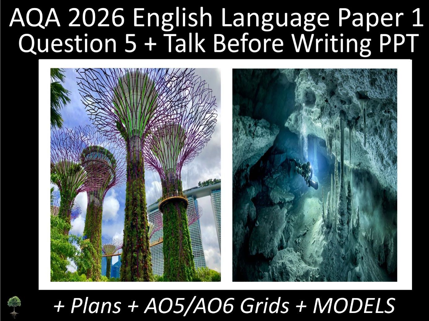 Two Question 5 - AQA 2026 English Language Paper 1| Oracy, Plans, AO Grids, Models + PPT