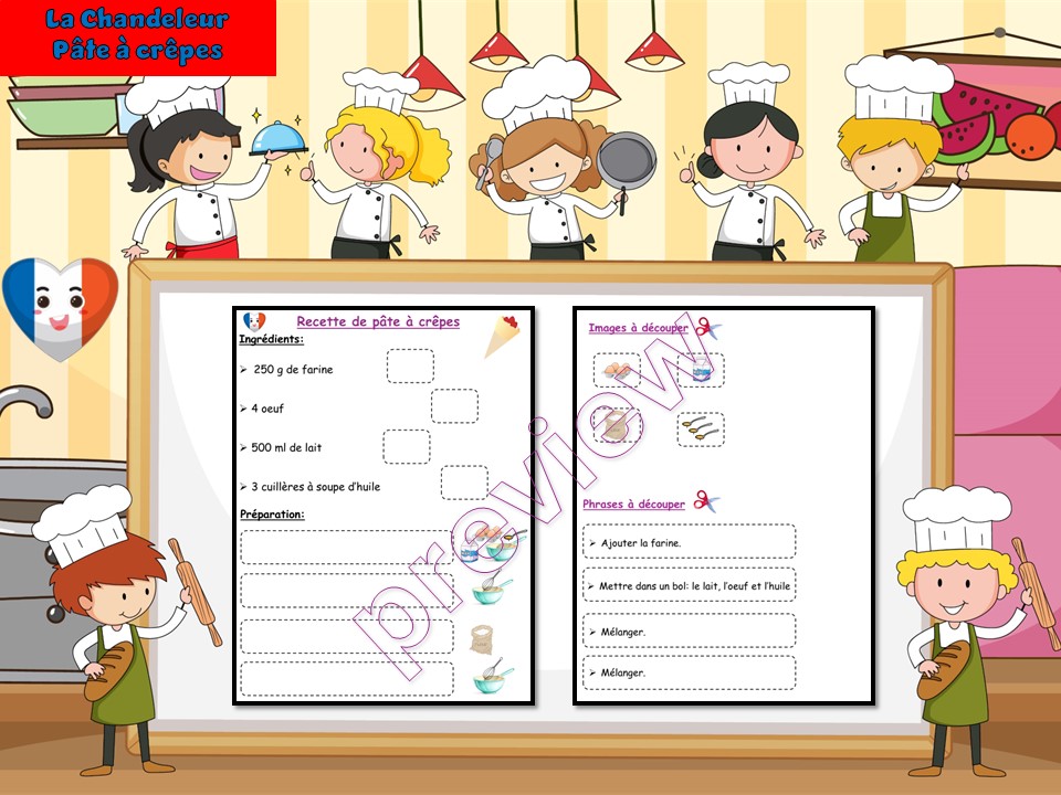 La Chandeleur | French pancake day | Recette | Recipe