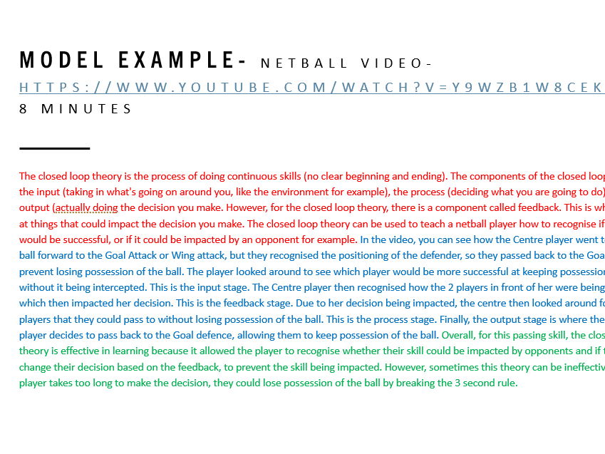 BTEC Level 3 Sport - Unit 23 - Learning Aim C PowerPoint