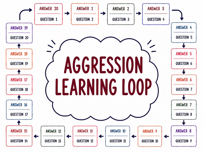 Learning Loop Activity - Aggression AQA (2025 Specification)