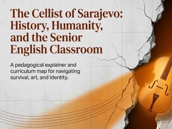 The Cellist of Sarajevo Novel Social Historical Context Activities Senior