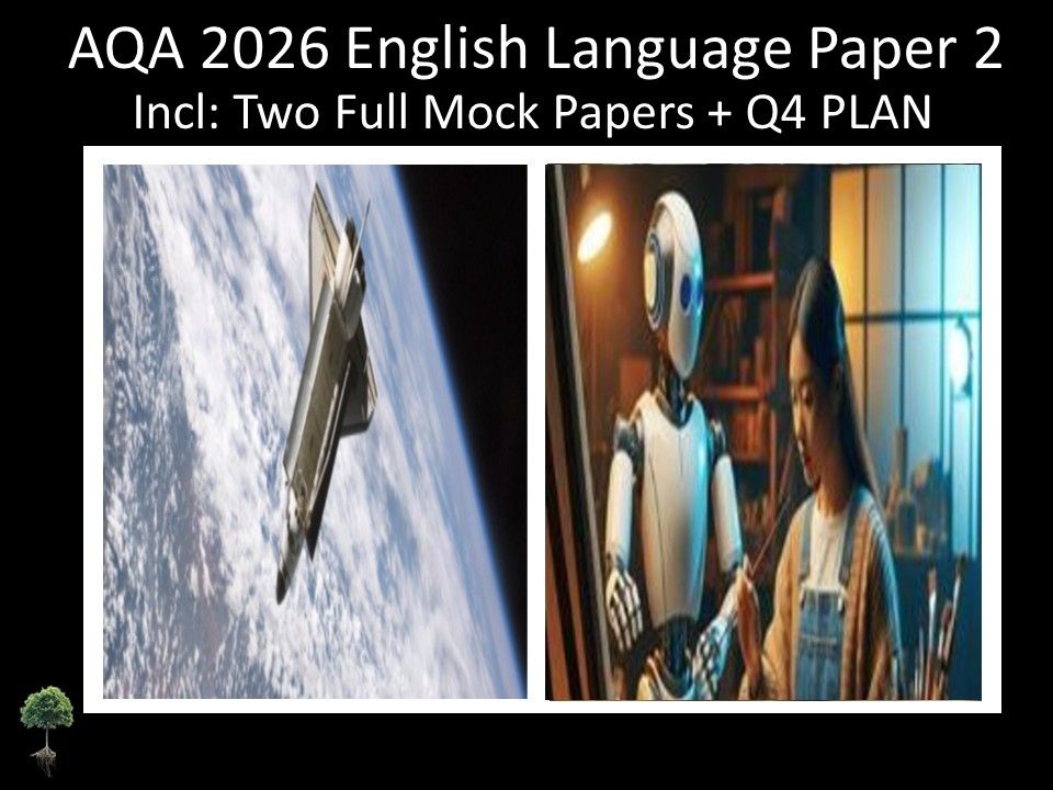 Two AQA 2026 GCSE English Language Paper 2 Mocks | Q4 Plan