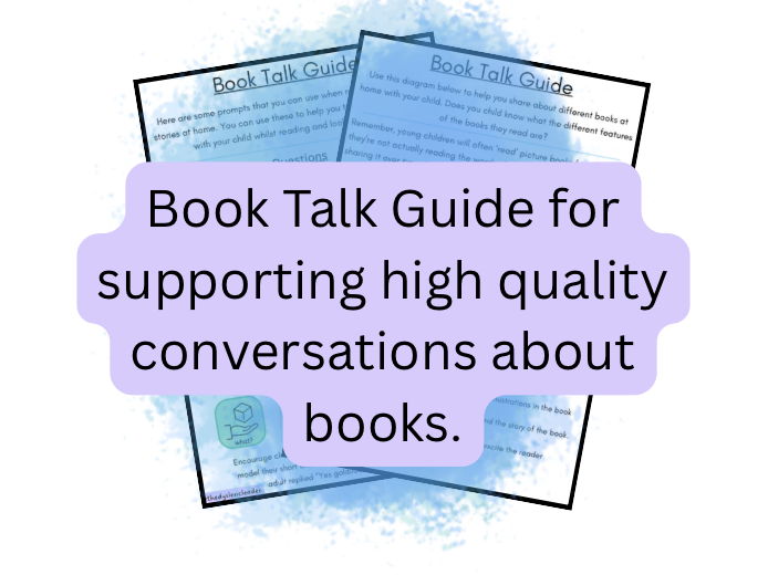 Book Talk - Story Prompts Sheet