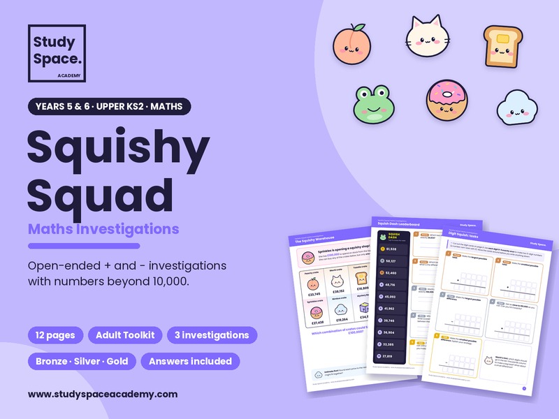 Year 5 & 6 Squishy Squad Investigations